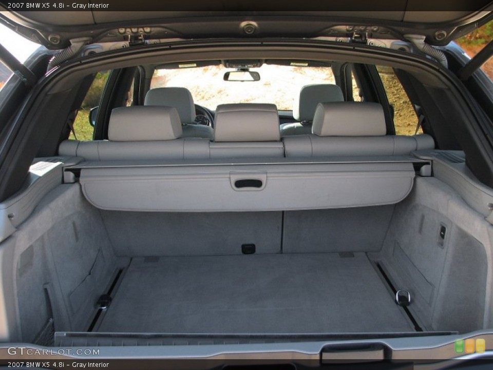 Gray Interior Trunk for the 2007 BMW X5 4.8i #57333739