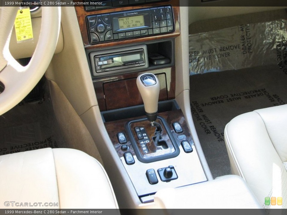 Parchment Interior Transmission for the 1999 Mercedes-Benz C 280 Sedan #57335475