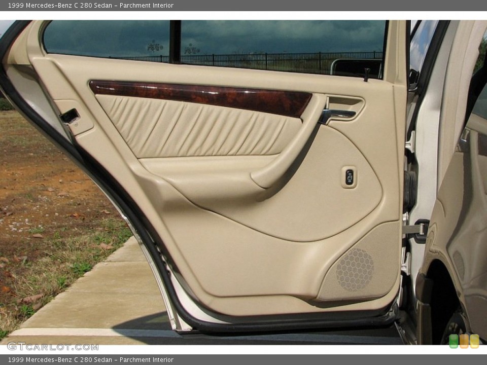 Parchment Interior Door Panel for the 1999 Mercedes-Benz C 280 Sedan #57335577