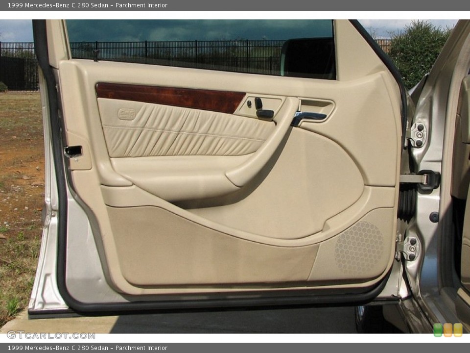 Parchment Interior Door Panel for the 1999 Mercedes-Benz C 280 Sedan #57335595