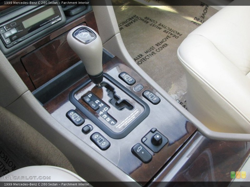 Parchment Interior Transmission for the 1999 Mercedes-Benz C 280 Sedan #57335694