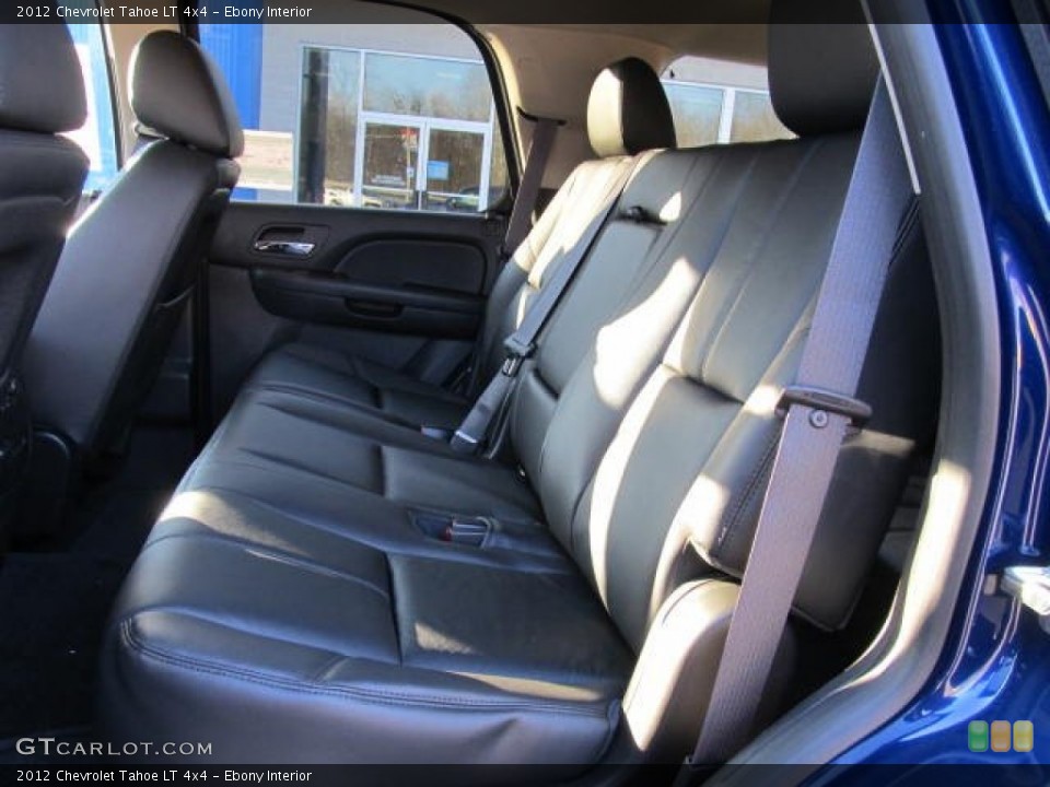 Ebony Interior Photo for the 2012 Chevrolet Tahoe LT 4x4 #57336483