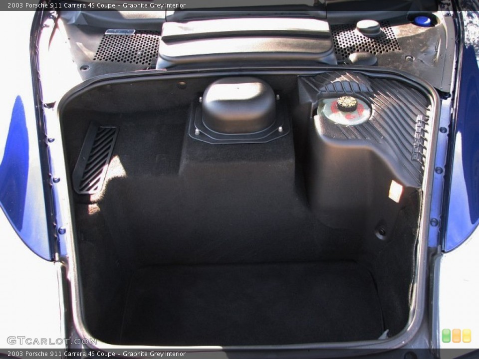 Graphite Grey Interior Trunk for the 2003 Porsche 911 Carrera 4S Coupe #57339205