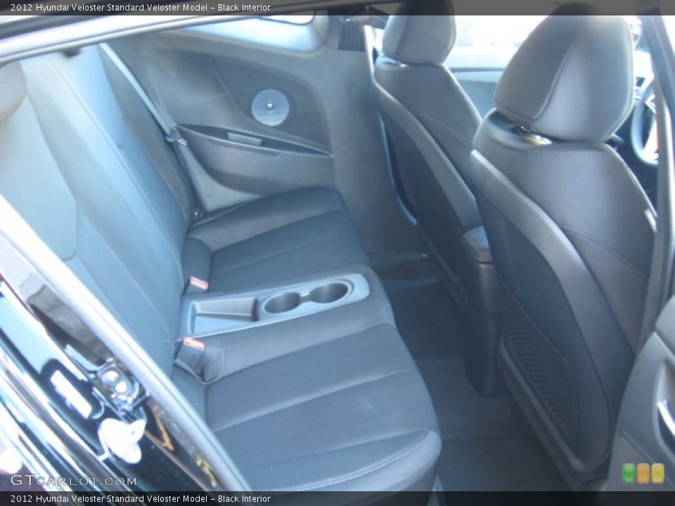 Black Interior Photo for the 2012 Hyundai Veloster  #57340722