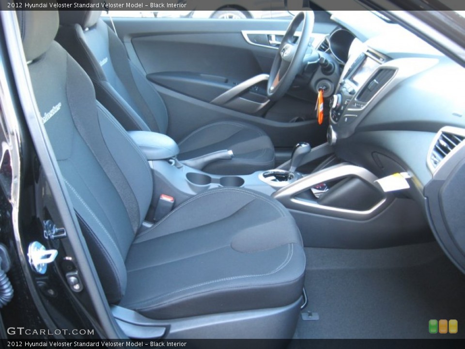 Black Interior Photo for the 2012 Hyundai Veloster  #57340741