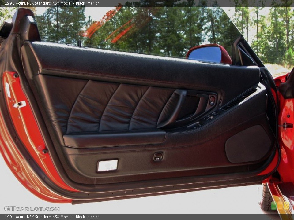 Black Interior Door Panel for the 1991 Acura NSX  #57342711