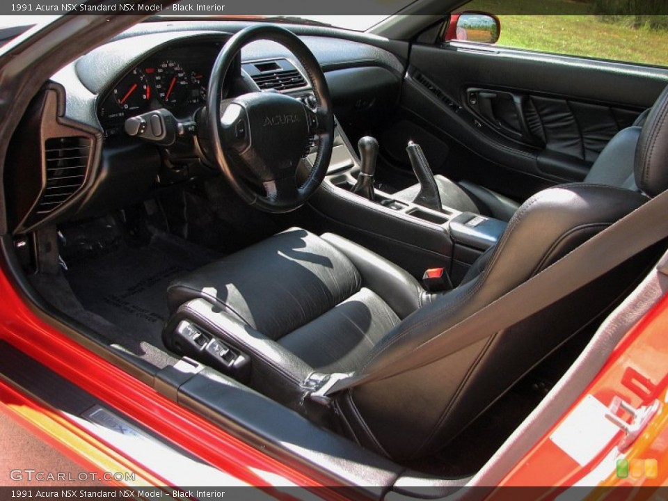 Black Interior Photo for the 1991 Acura NSX  #57342718