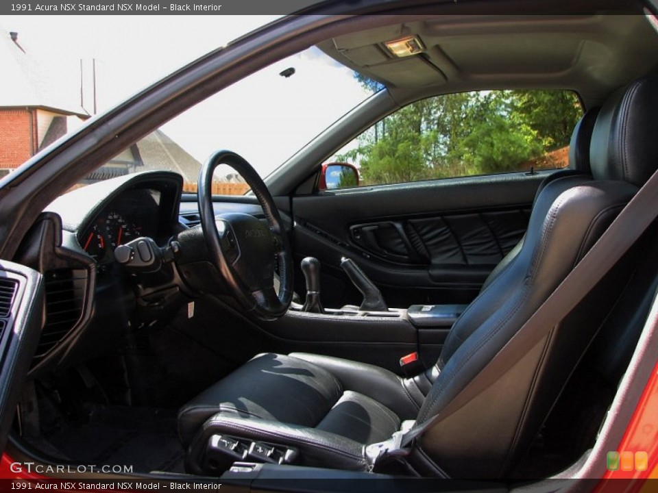 Black Interior Photo for the 1991 Acura NSX  #57342730