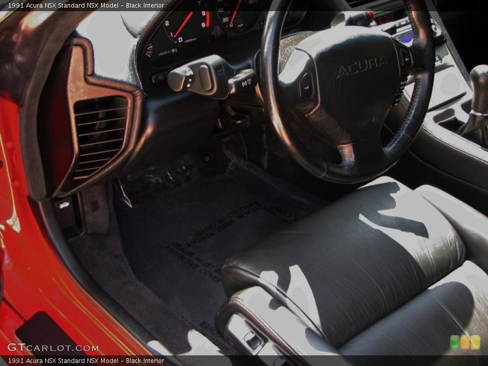 Black Interior Steering Wheel for the 1991 Acura NSX  #57342742