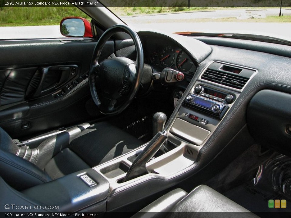 Black Interior Dashboard for the 1991 Acura NSX  #57342820