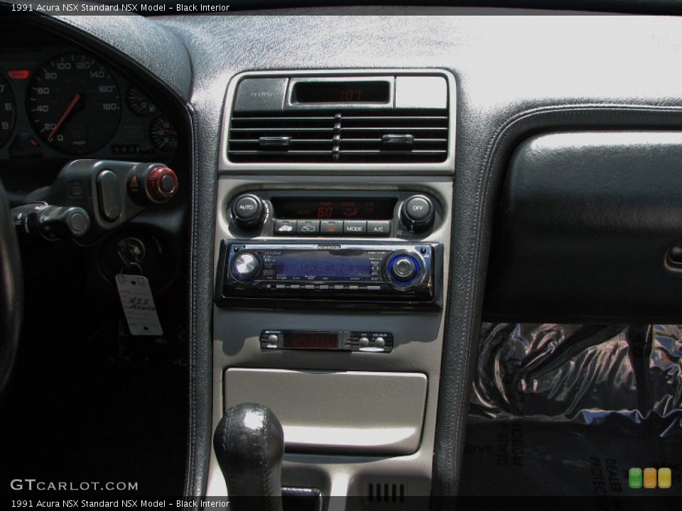 Black Interior Controls for the 1991 Acura NSX  #57342835