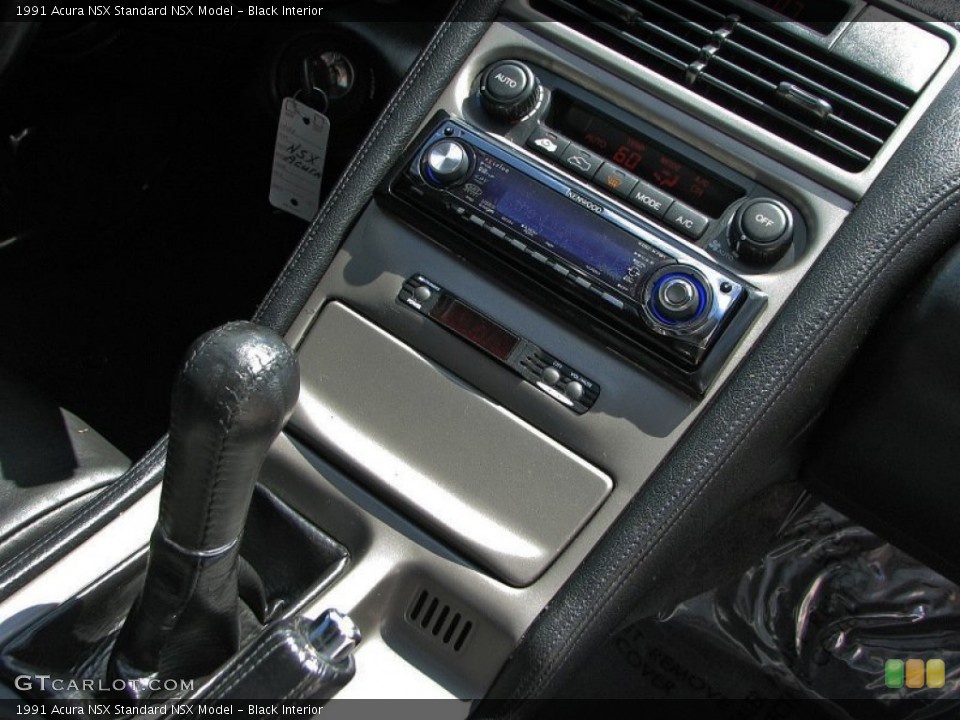 Black Interior Controls for the 1991 Acura NSX  #57342841
