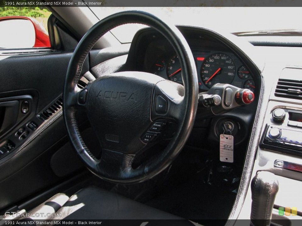 Black Interior Steering Wheel for the 1991 Acura NSX  #57342859