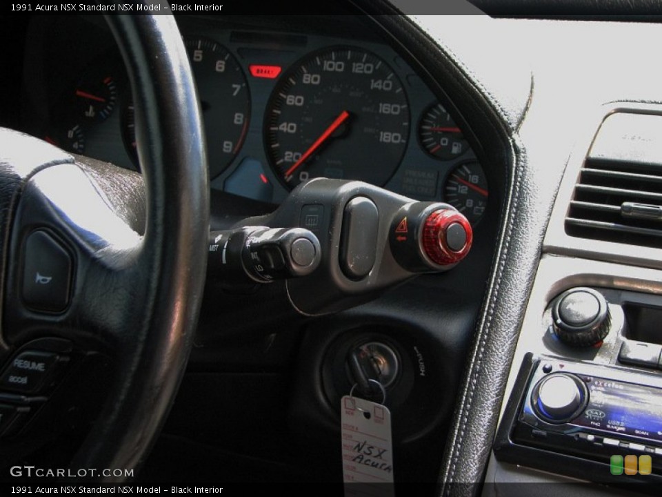 Black Interior Controls for the 1991 Acura NSX  #57342871