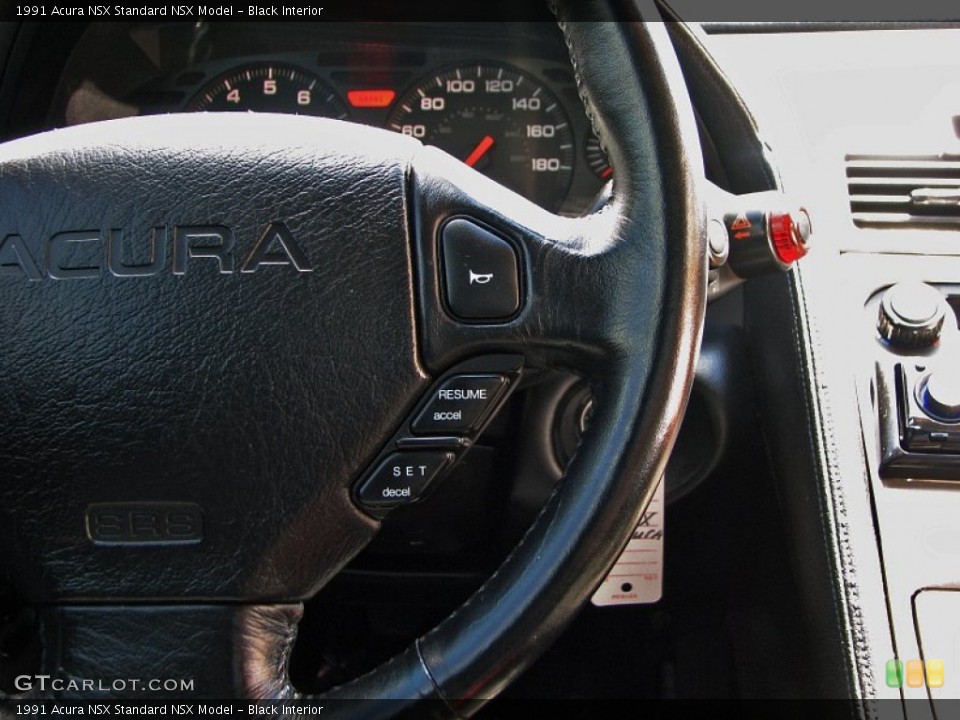 Black Interior Steering Wheel for the 1991 Acura NSX  #57342892