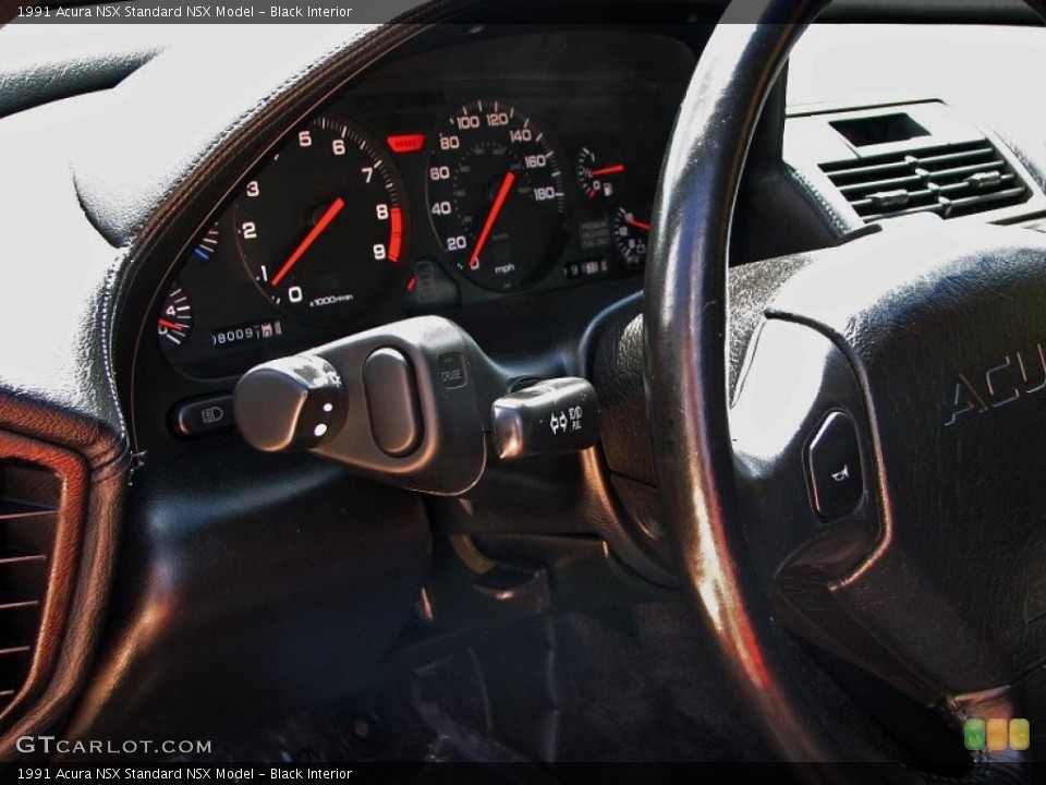 Black Interior Controls for the 1991 Acura NSX  #57342898
