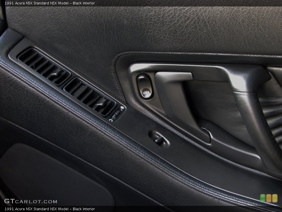 Black Interior Controls for the 1991 Acura NSX  #57342931