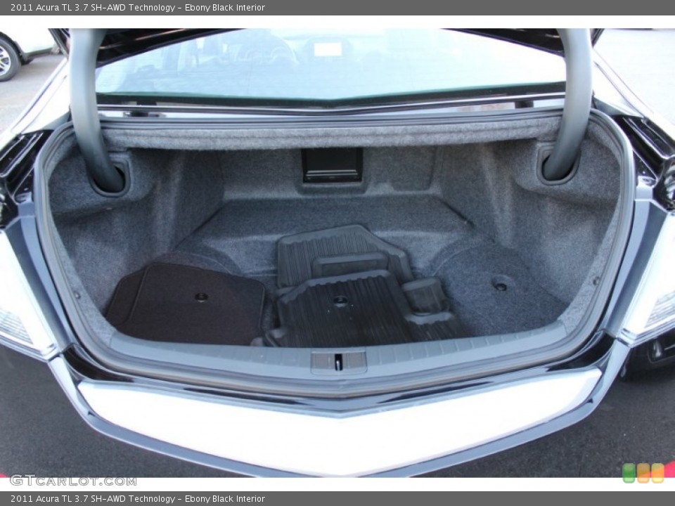 Ebony Black Interior Trunk for the 2011 Acura TL 3.7 SH-AWD Technology #57343222