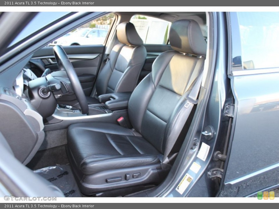 Ebony Black Interior Photo for the 2011 Acura TL 3.5 Technology #57343384