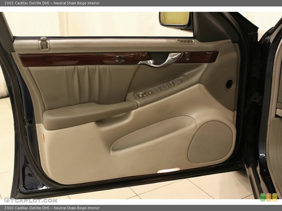 Neutral Shale Beige Interior Door Panel for the 2003 Cadillac DeVille DHS #57345385