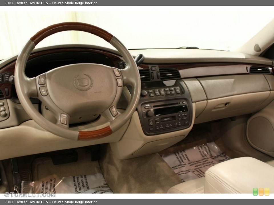 Neutral Shale Beige Interior Dashboard for the 2003 Cadillac DeVille DHS #57345394