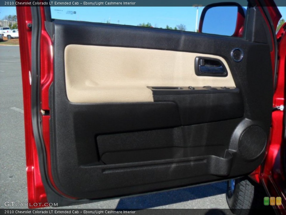 Ebony/Light Cashmere Interior Door Panel for the 2010 Chevrolet Colorado LT Extended Cab #57345877