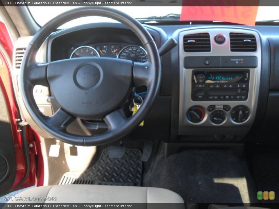 Ebony/Light Cashmere Interior Dashboard for the 2010 Chevrolet Colorado LT Extended Cab #57345892