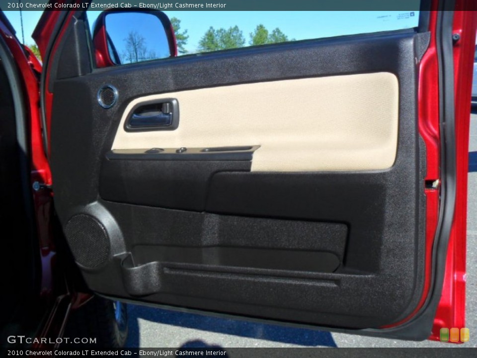 Ebony/Light Cashmere Interior Door Panel for the 2010 Chevrolet Colorado LT Extended Cab #57345910