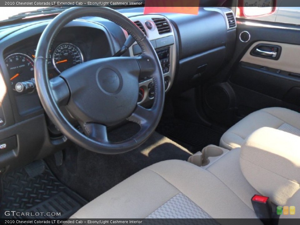Ebony/Light Cashmere Interior Prime Interior for the 2010 Chevrolet Colorado LT Extended Cab #57345925