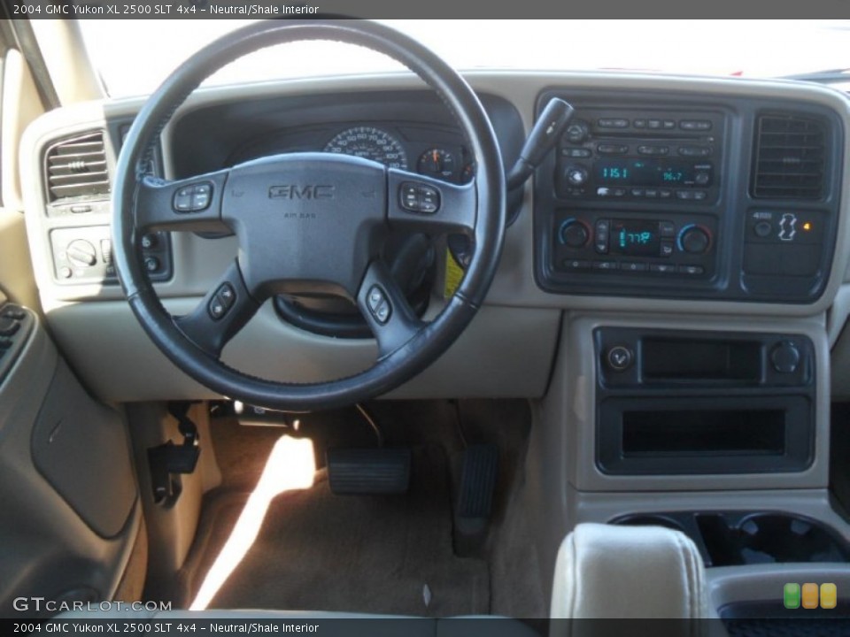 Neutral/Shale Interior Dashboard for the 2004 GMC Yukon XL 2500 SLT 4x4 #57346063