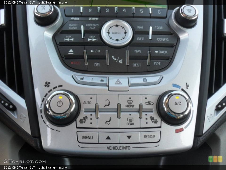 Light Titanium Interior Controls for the 2012 GMC Terrain SLT #57346747
