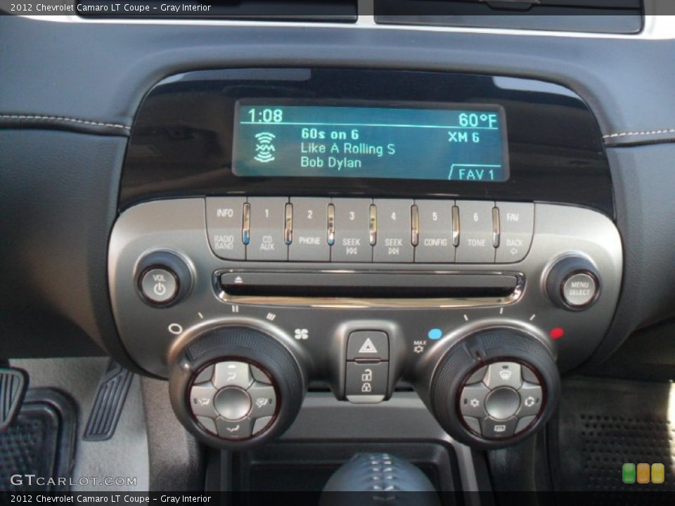 Gray Interior Audio System for the 2012 Chevrolet Camaro LT Coupe #57347203