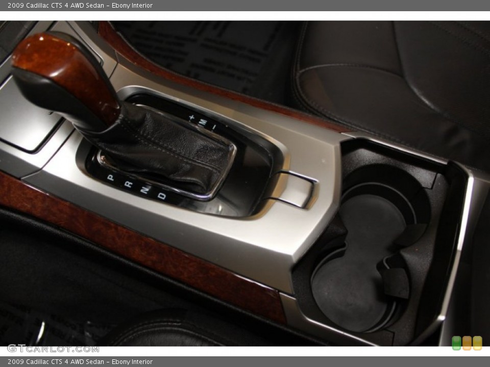 Ebony Interior Transmission for the 2009 Cadillac CTS 4 AWD Sedan #57347781
