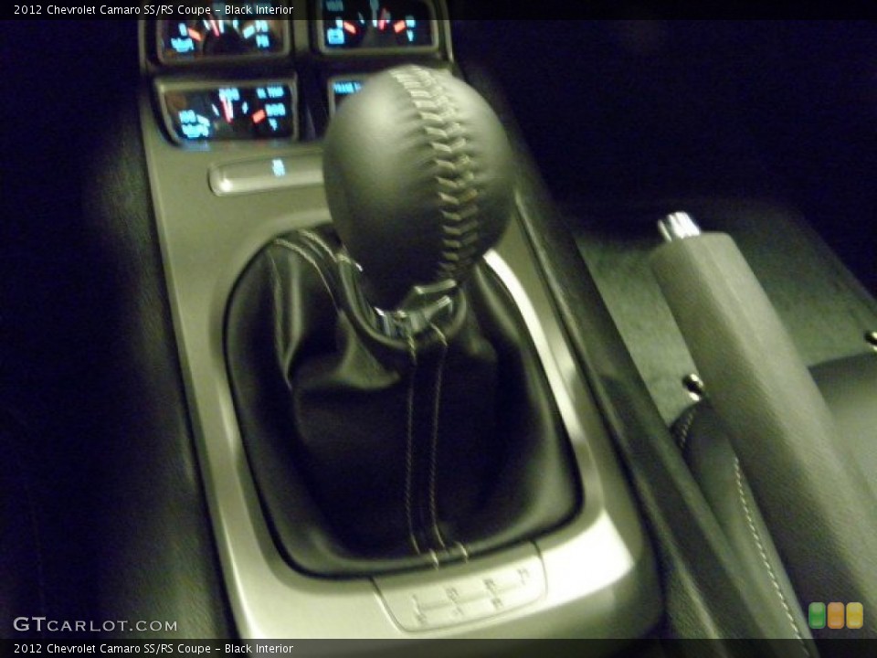Black Interior Transmission for the 2012 Chevrolet Camaro SS/RS Coupe #57350895