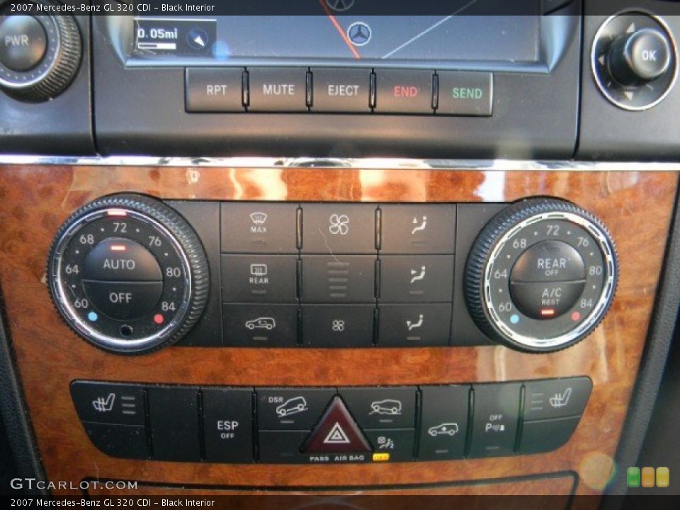 Black Interior Controls for the 2007 Mercedes-Benz GL 320 CDI #57355835