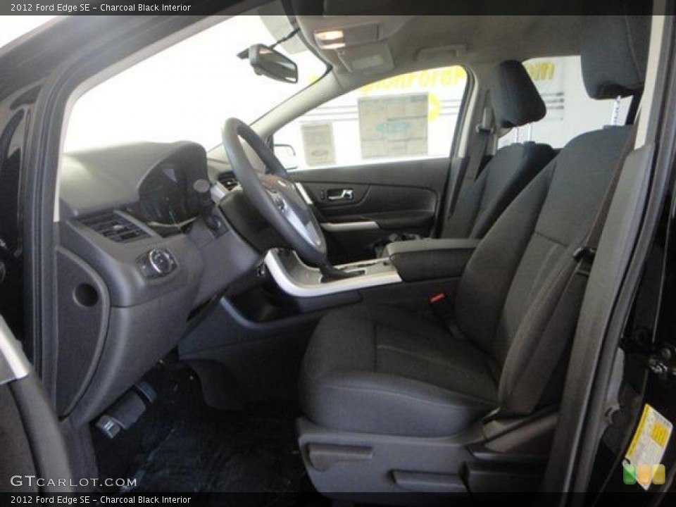 Charcoal Black Interior Photo for the 2012 Ford Edge SE #57355859