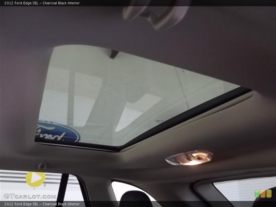 Charcoal Black Interior Sunroof for the 2012 Ford Edge SEL #57357443