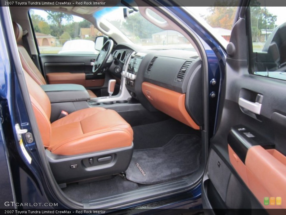 Red Rock Interior Photo for the 2007 Toyota Tundra Limited CrewMax #57359150