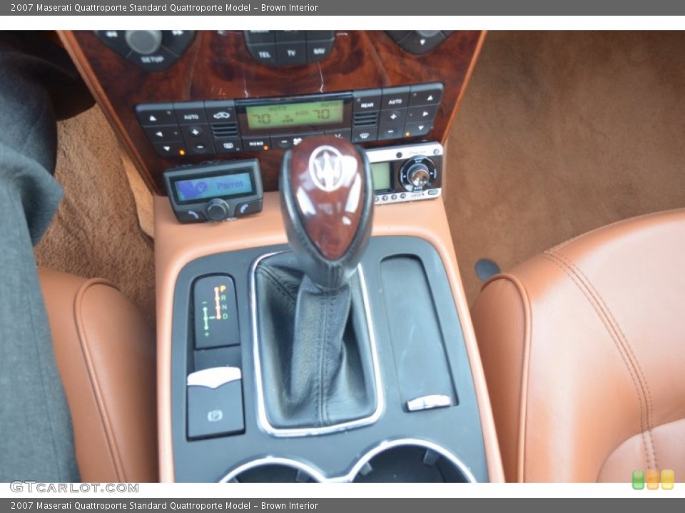 Brown Interior Transmission for the 2007 Maserati Quattroporte  #57360860