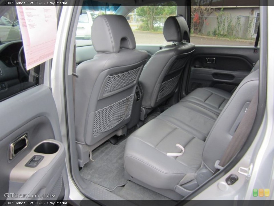 Gray Interior Photo for the 2007 Honda Pilot EX-L #57364364
