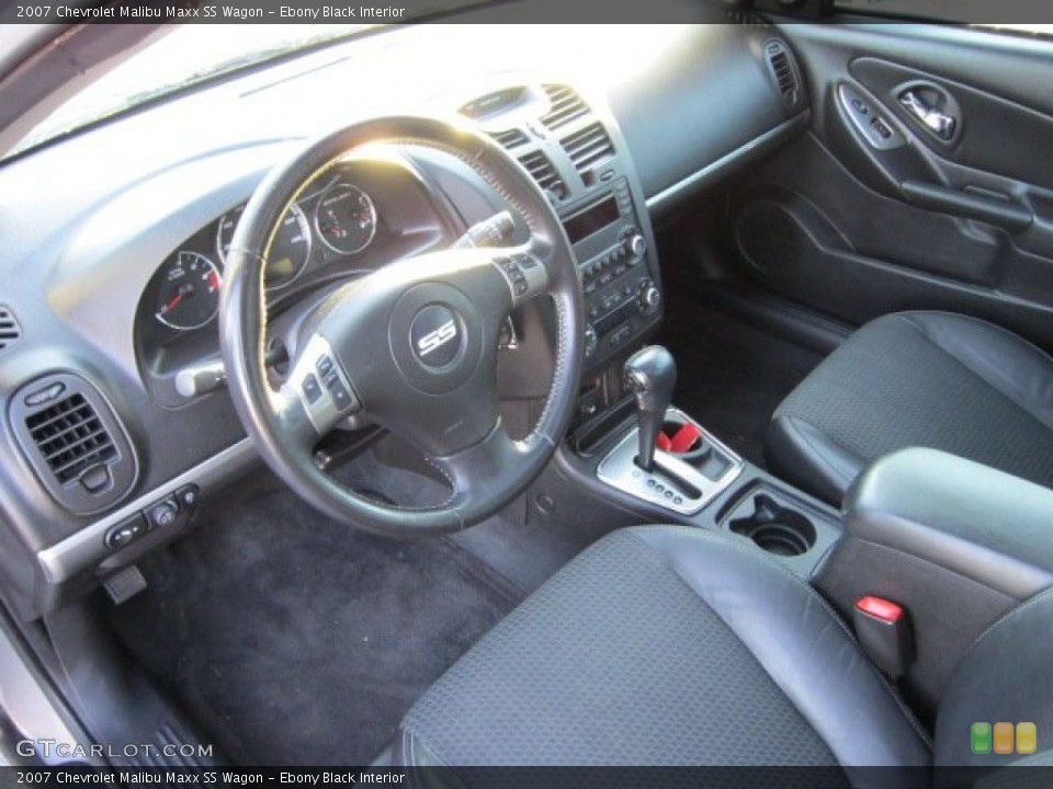 Ebony Black Interior Prime Interior for the 2007 Chevrolet Malibu Maxx SS Wagon #57368039