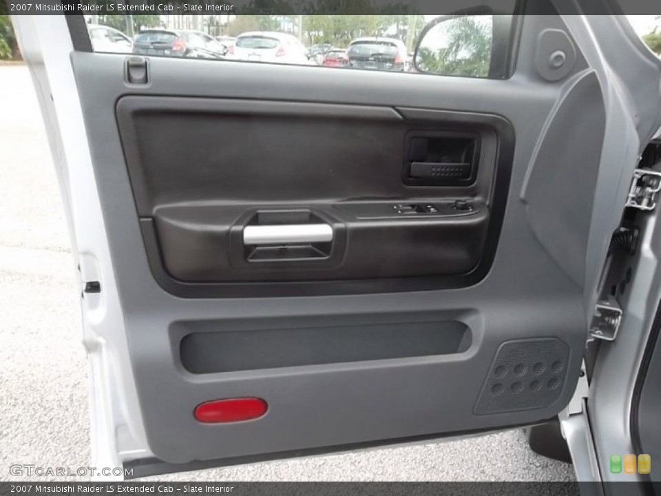 Slate Interior Door Panel for the 2007 Mitsubishi Raider LS Extended Cab #57368819