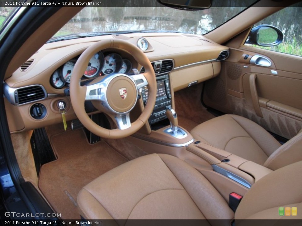 Natural Brown Interior Photo for the 2011 Porsche 911 Targa 4S #57371732