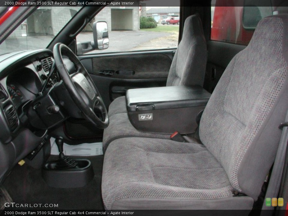 Agate Interior Photo for the 2000 Dodge Ram 3500 SLT Regular Cab 4x4 Commercial #57388241