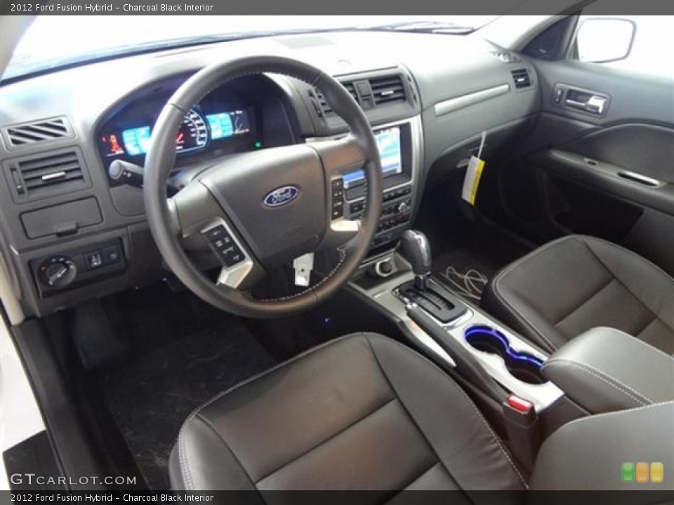 Charcoal Black Interior Prime Interior for the 2012 Ford Fusion Hybrid #57395837