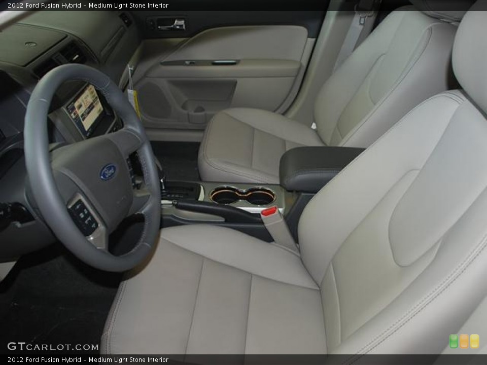 Medium Light Stone Interior Photo for the 2012 Ford Fusion Hybrid #57397070