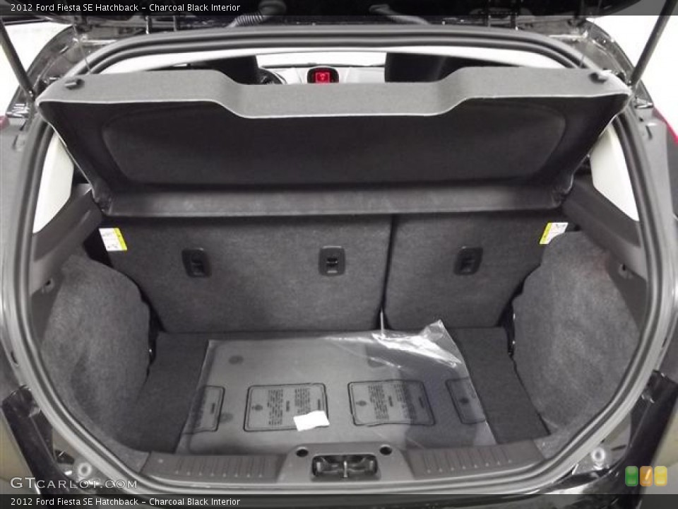 Charcoal Black Interior Trunk for the 2012 Ford Fiesta SE Hatchback #57404093