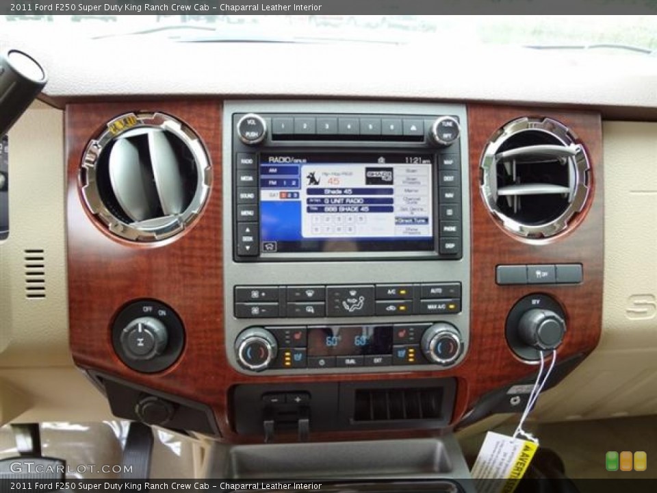 Chaparral Leather Interior Controls for the 2011 Ford F250 Super Duty King Ranch Crew Cab #57409583