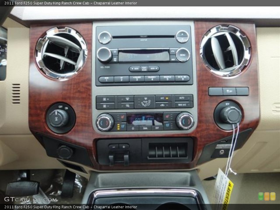 Chaparral Leather Interior Controls for the 2011 Ford F250 Super Duty King Ranch Crew Cab #57410855