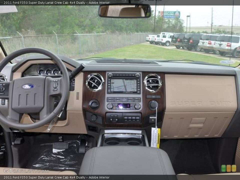 Adobe Interior Dashboard for the 2011 Ford F350 Super Duty Lariat Crew Cab 4x4 Dually #57412349